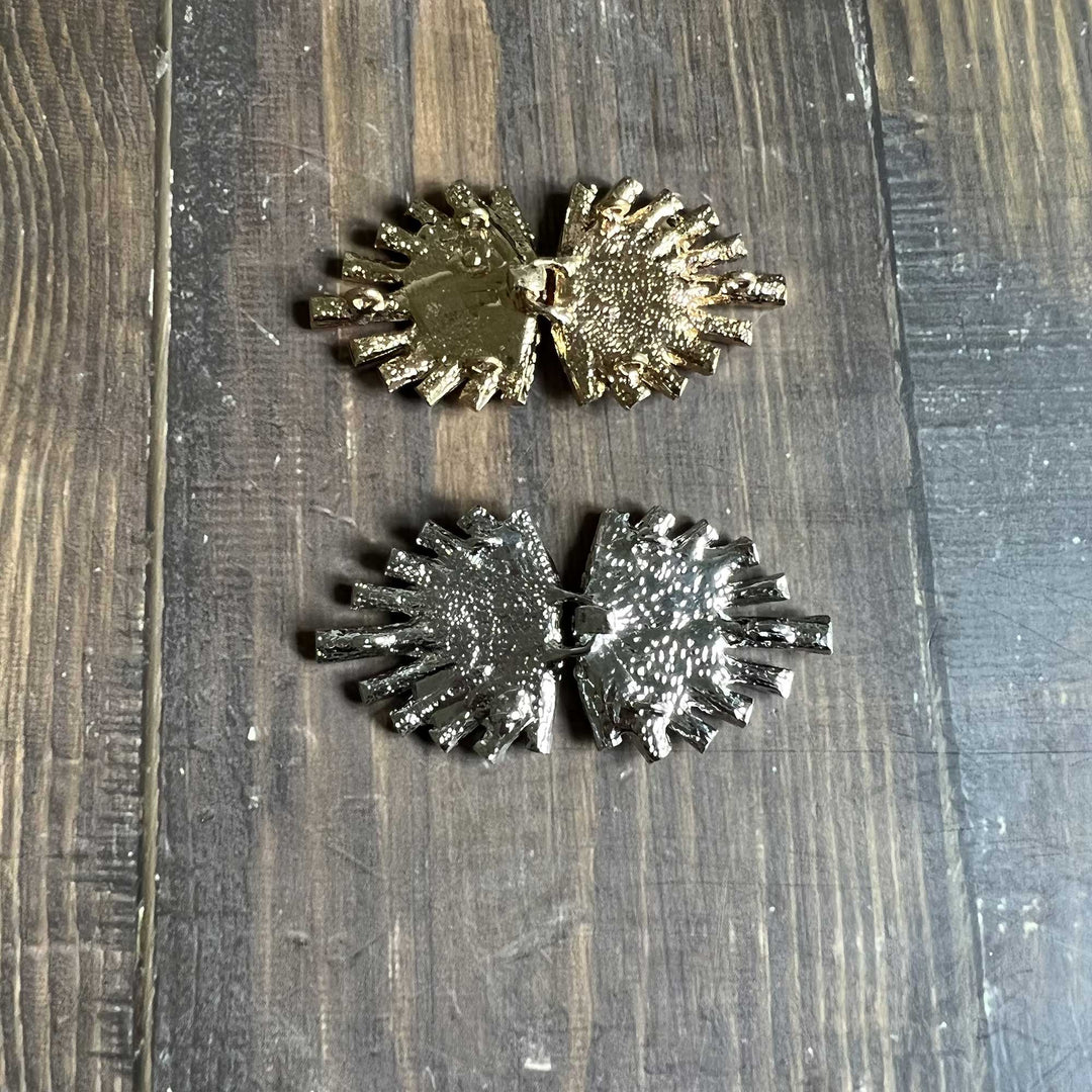 Gold & Silver Disk Buttons