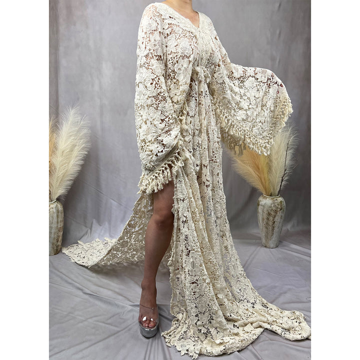 Joanna Boho Cotton Embroidery Dress