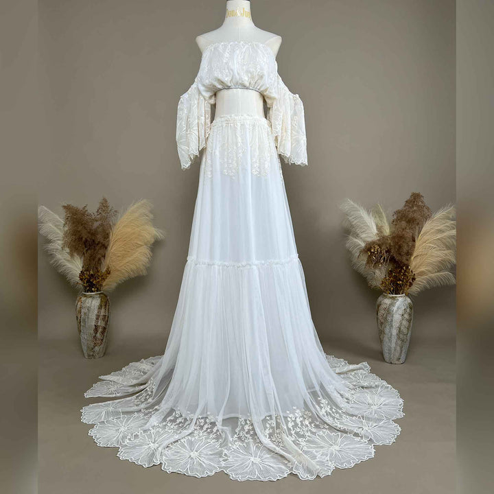 Maris Gown - Don&Judy Newborn&Maternity photography props