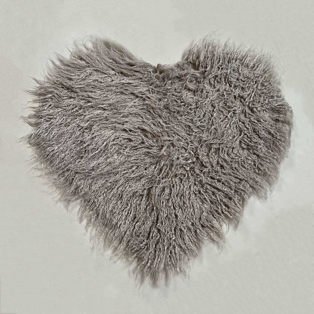 Soft Sweet Heart Faux Fur Blanket