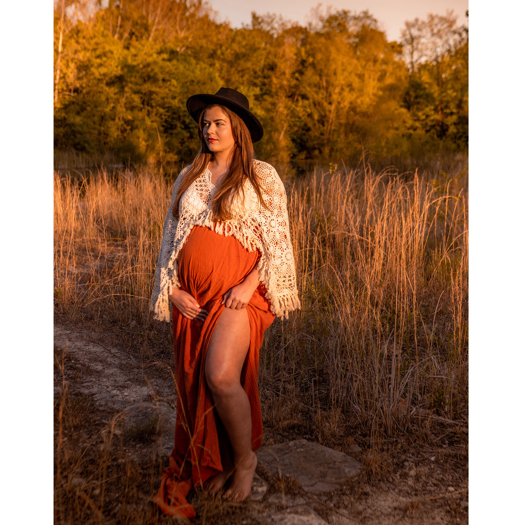 Hazel Boho Cotton Gown