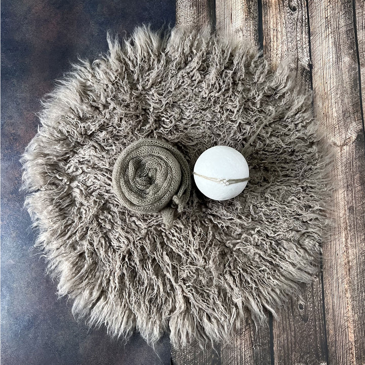 Almost mauve Faux Fur Matched Set