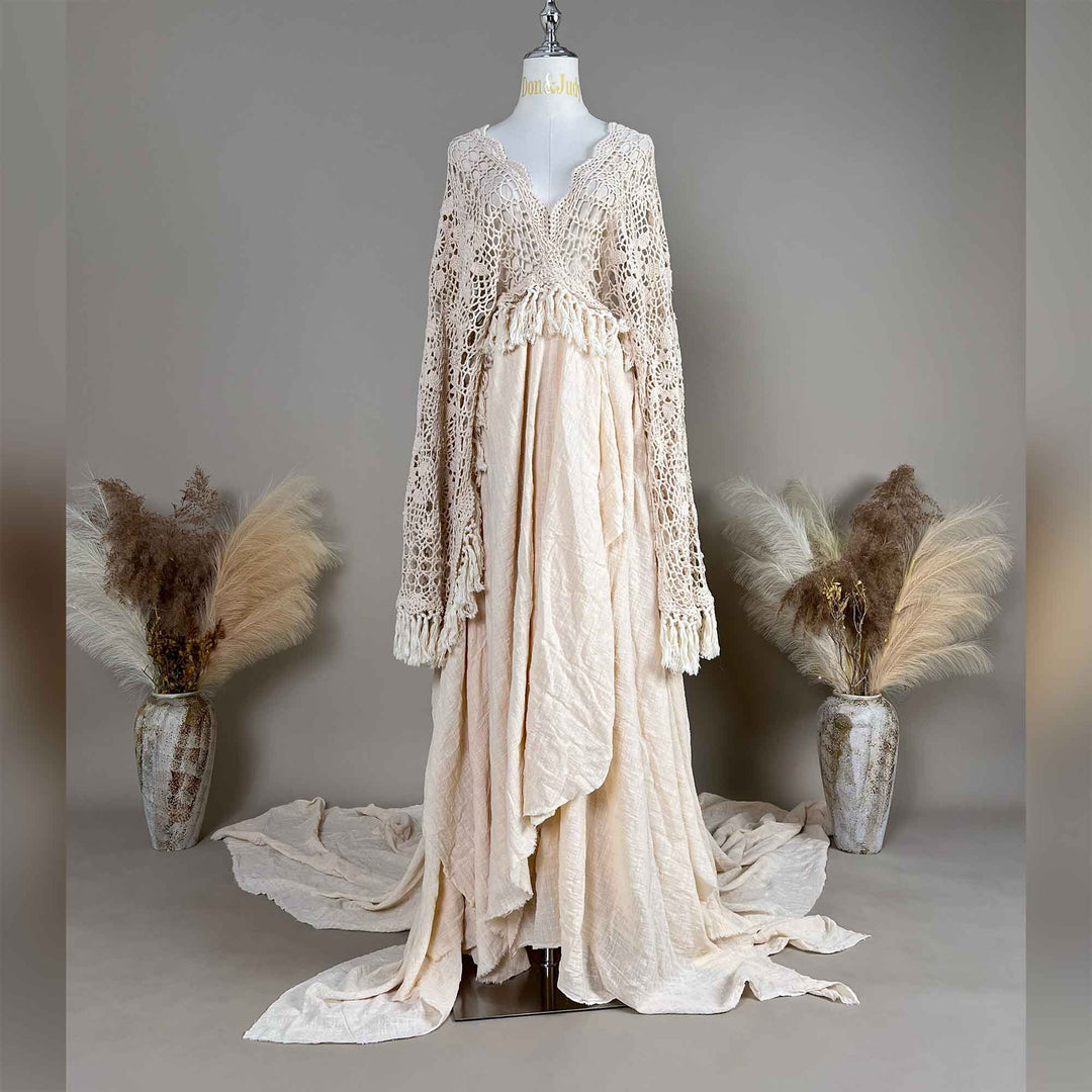 Ivy Boho Cotton Gown