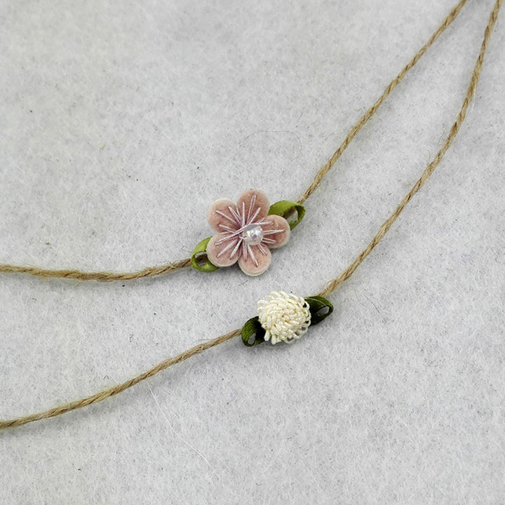 Newborn Flower with Pearl Headwear