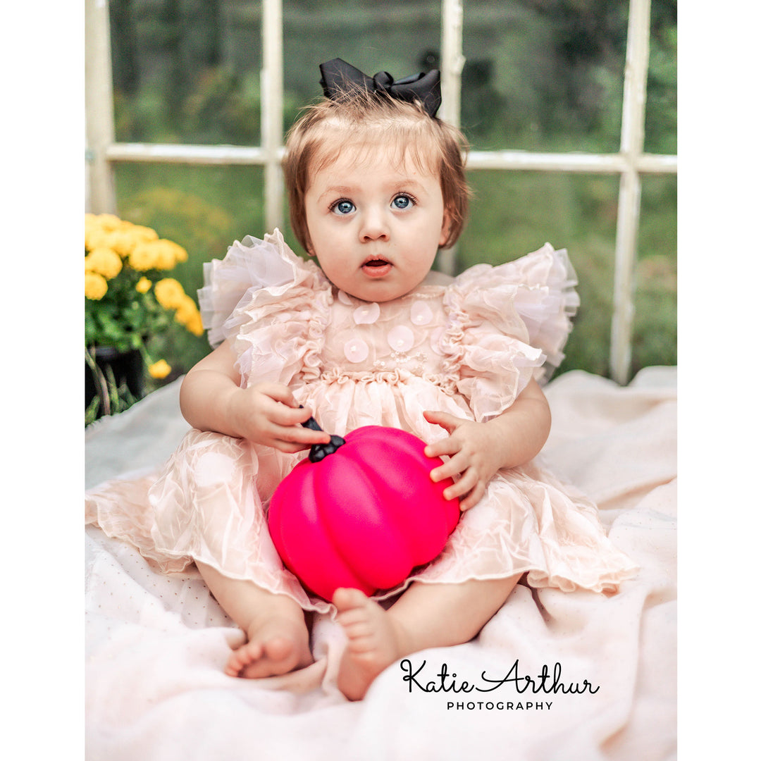 Judith White Little Girl Dress