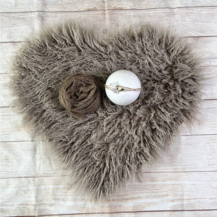 Almost mauve Faux Fur Matched Set