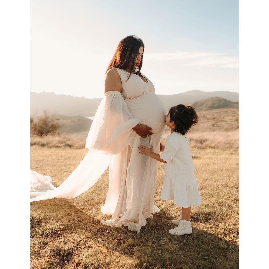 Suzanne Gown (dress and cape are removable)