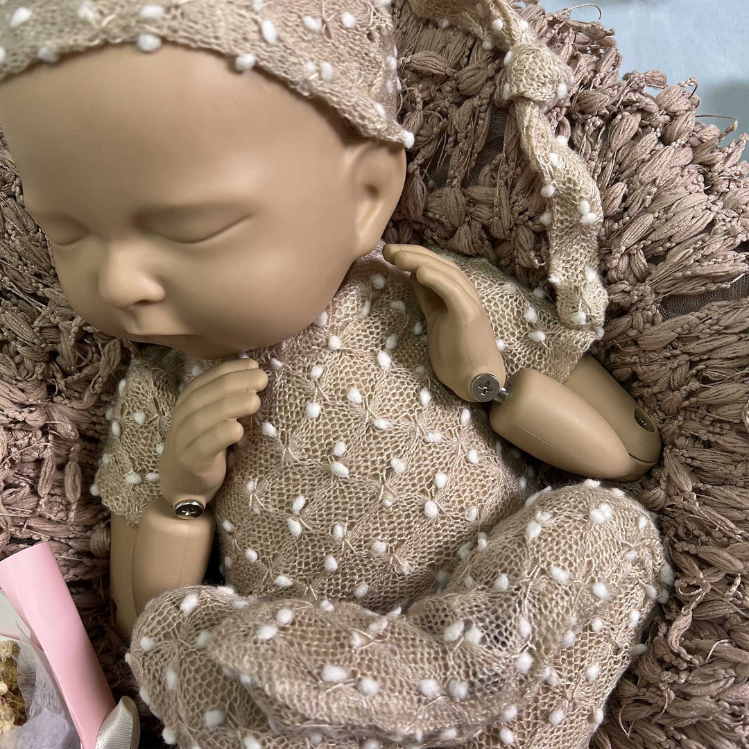 Newborn Romper matched Hat Set