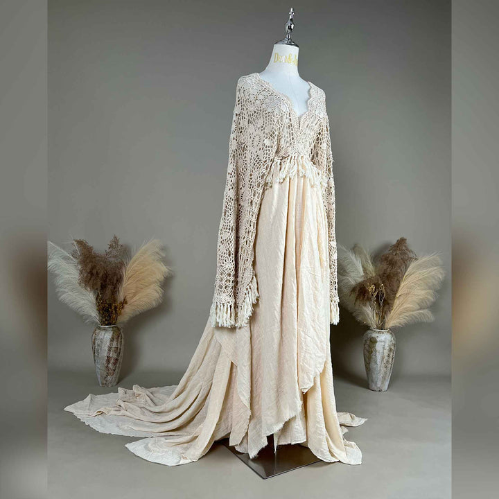 Ivy Boho Cotton Gown