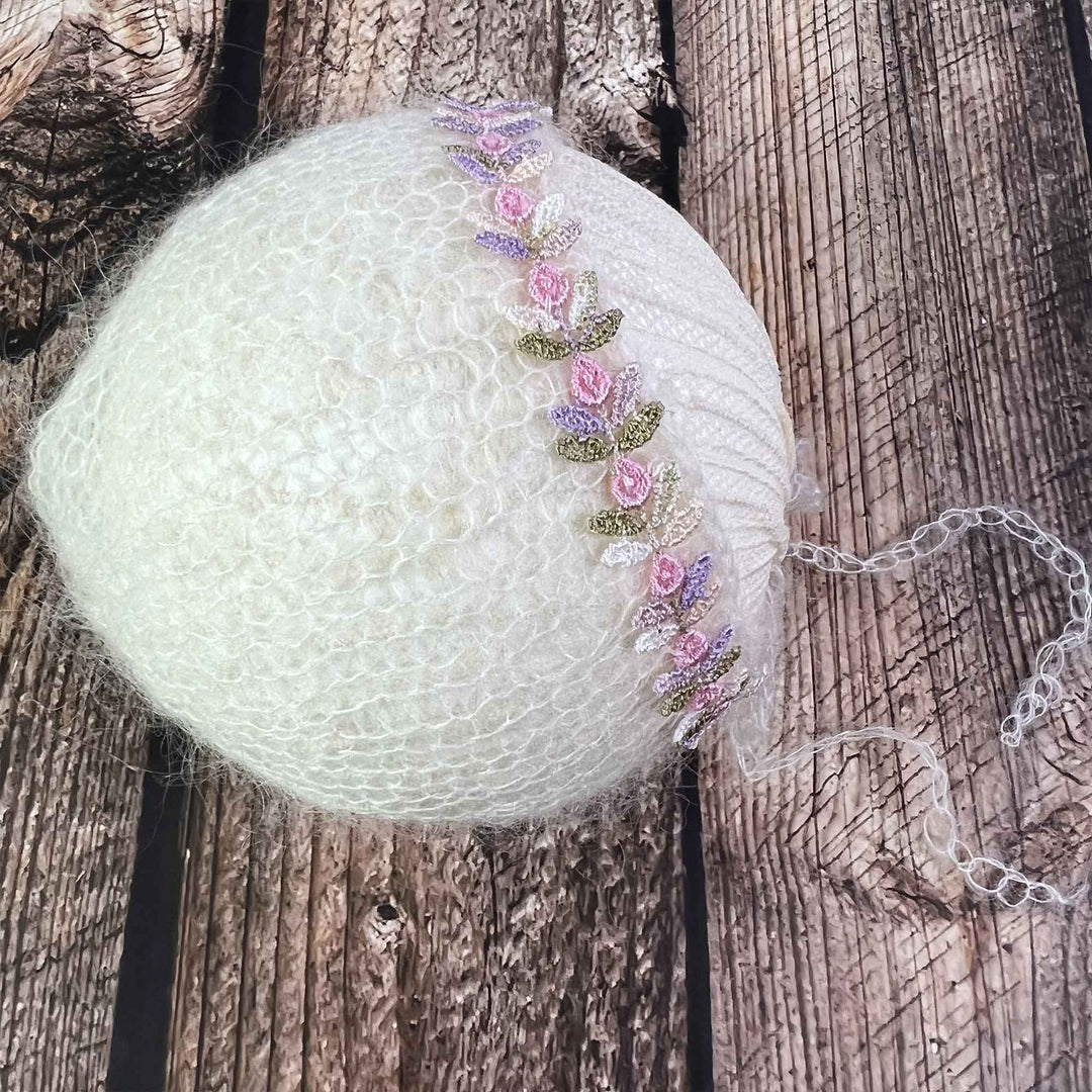 Mohair Colorful Bonnet