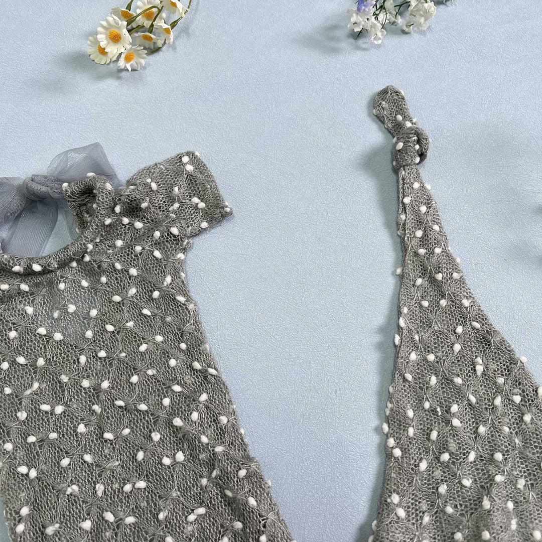 Newborn Romper matched Hat Set