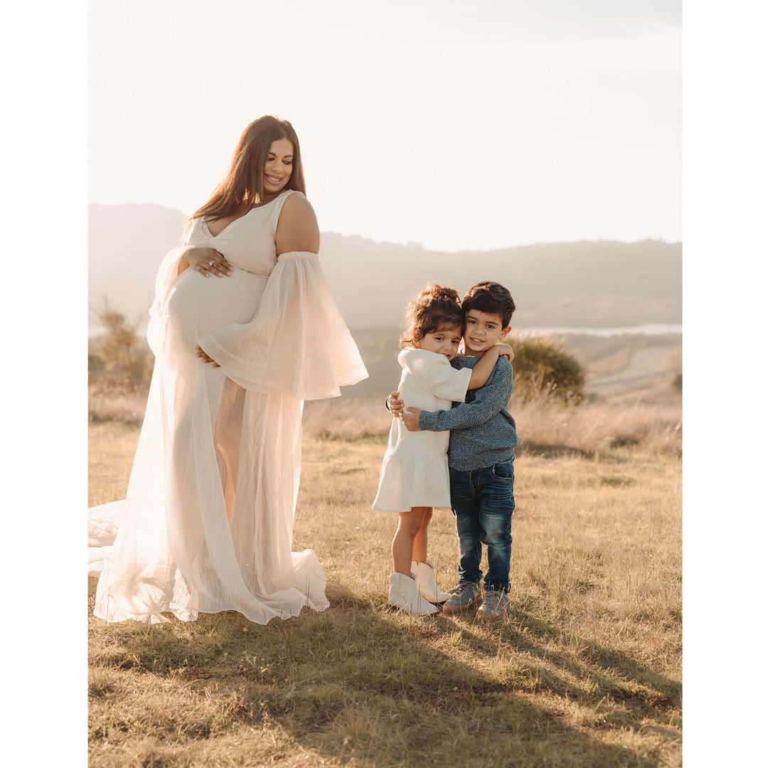 Suzanne Gown (dress and cape are removable)