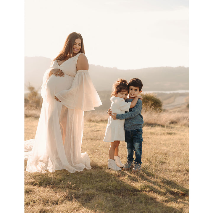 Suzanne Gown (dress and cape are removable)