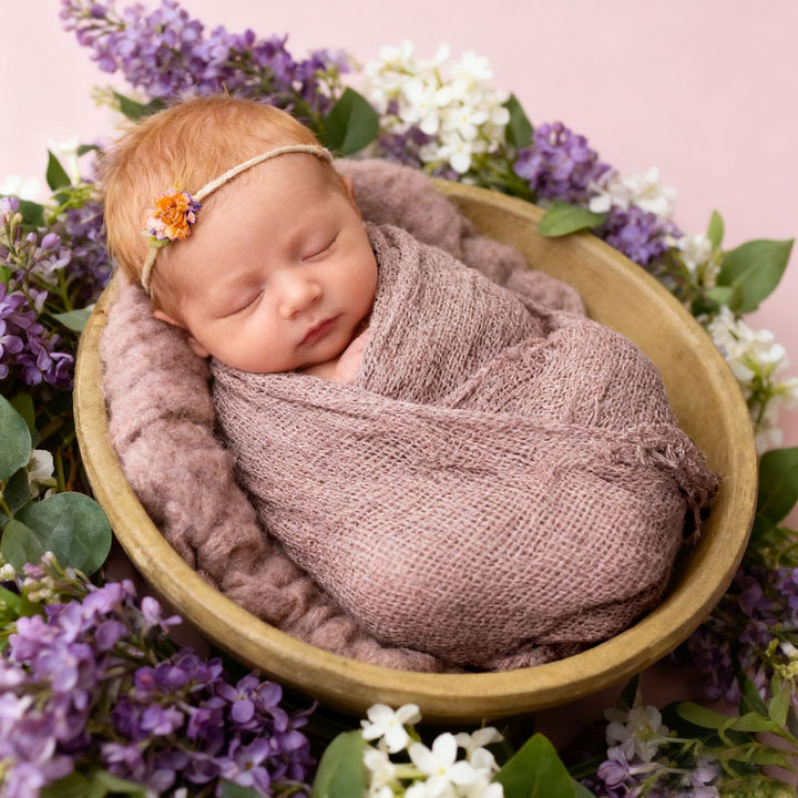 Newborn Soft Stretch Swaddle Wrap