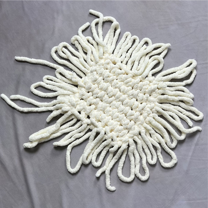 Hand-knitted Blanket