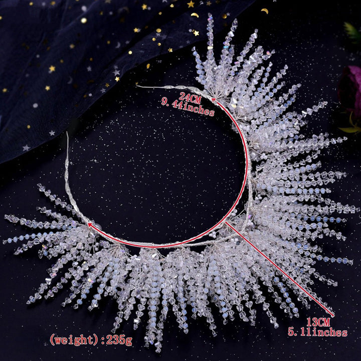 Luxury Diamond Pearl Crown Headpieces