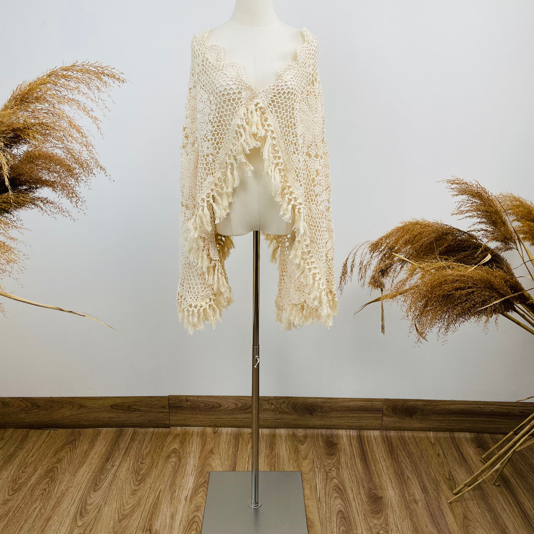 Harriet Boho Cape with Skirt Set