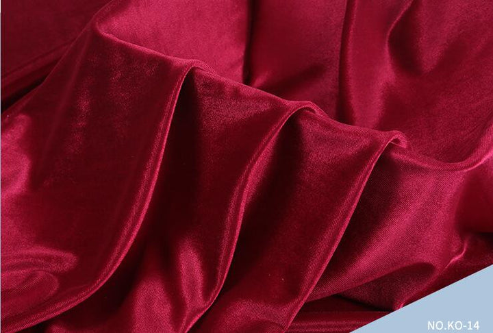 Enid Velvet Split Robe Gown