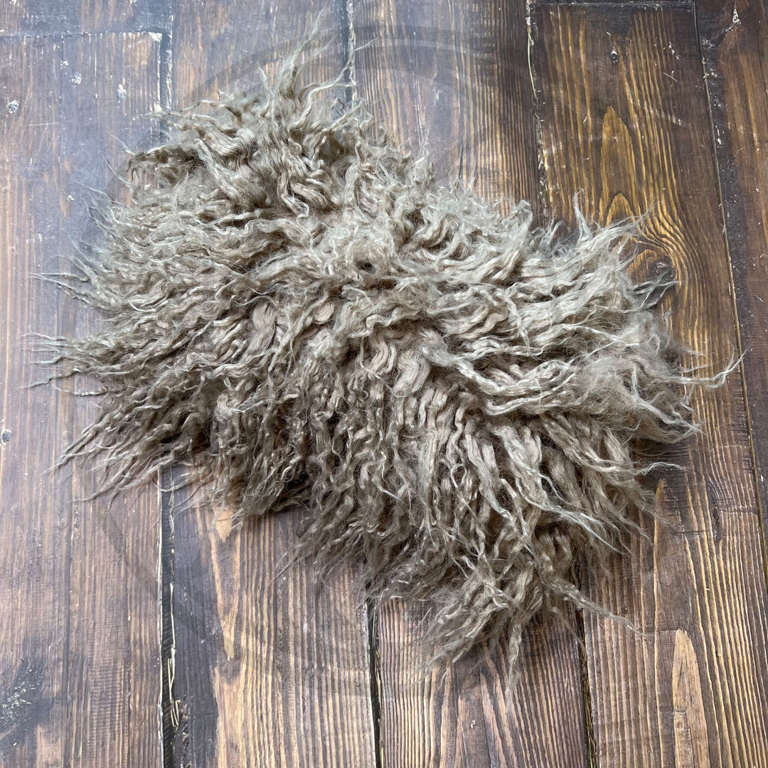 25*17cm Faux Mongolian Fur Pillow