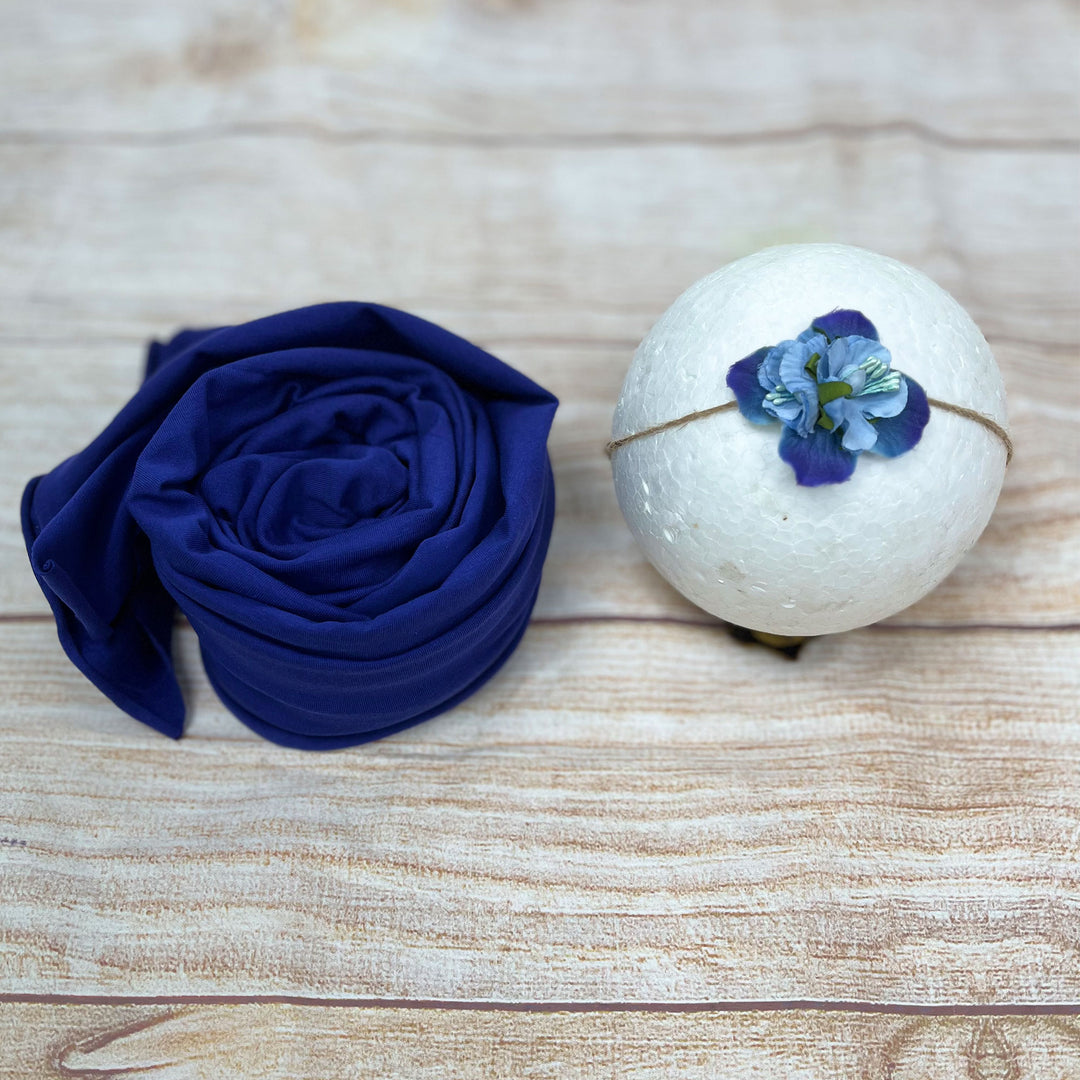 Lycra Wrap Matched Headwear Set