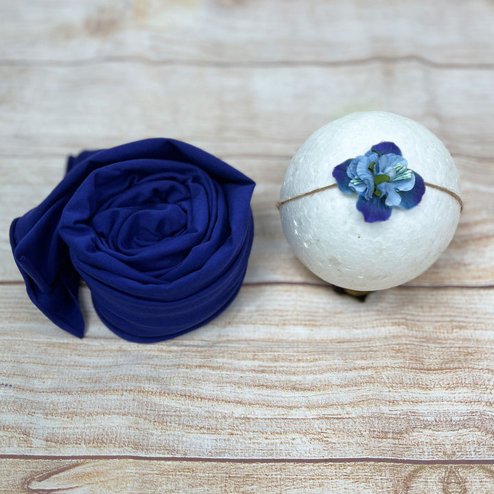 Lycra Wrap Matched Headwear Set