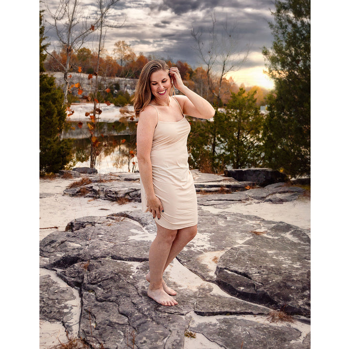 Florence Nude Stretchy Slip Dress