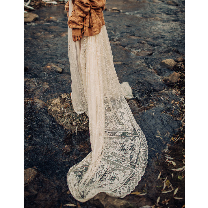 Agnes Skirt Cape Dress