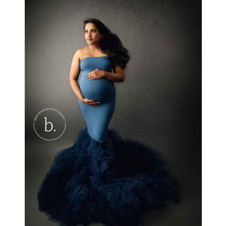 Gladys Cotton Mermaid Gown