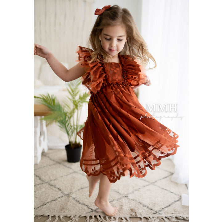 June Little Girl Gown