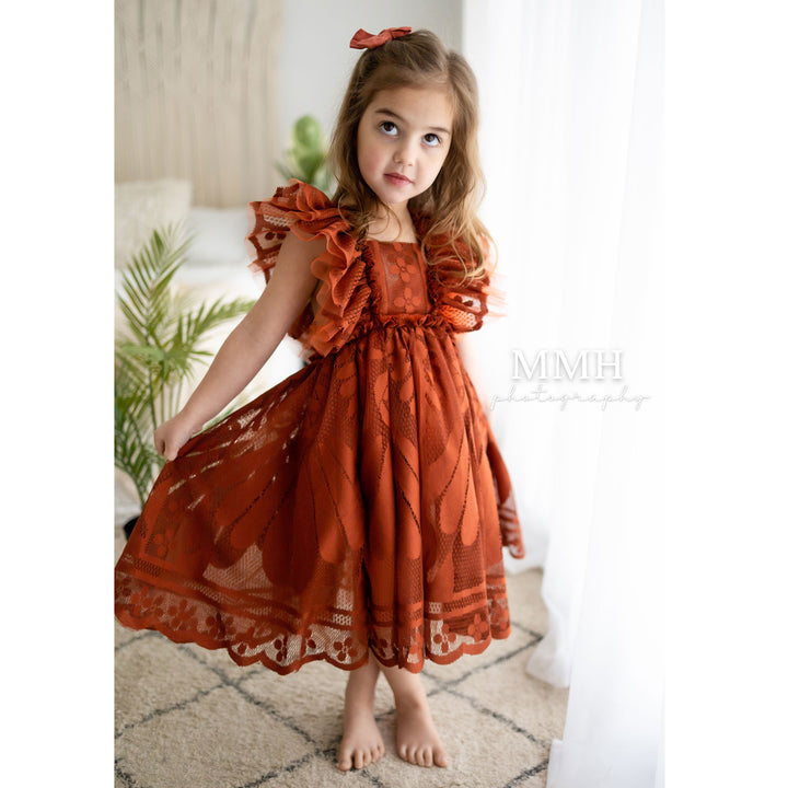 June Little Girl Gown