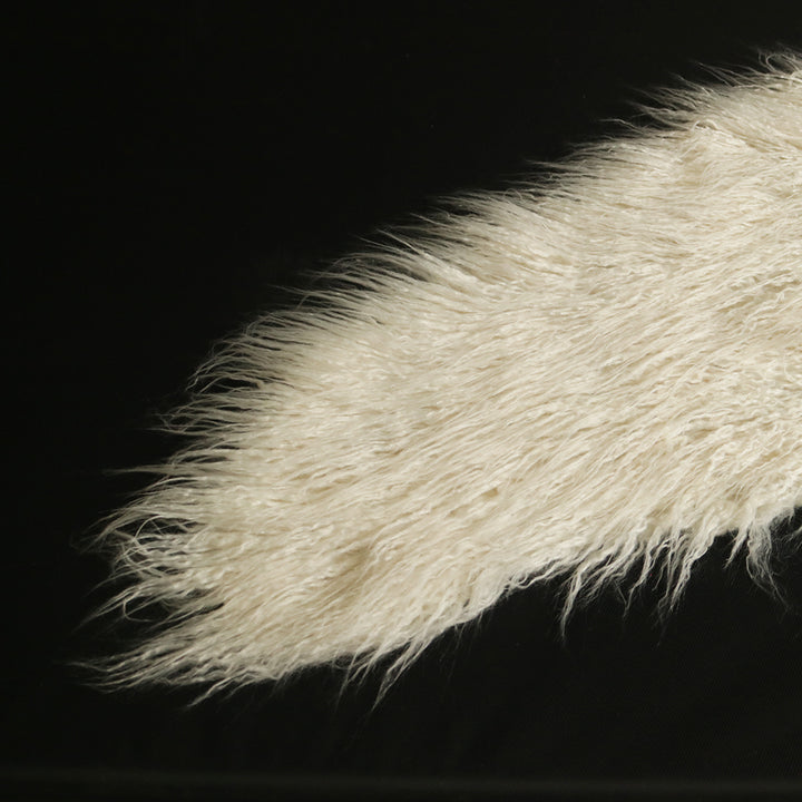Large bird-shaped fur mat