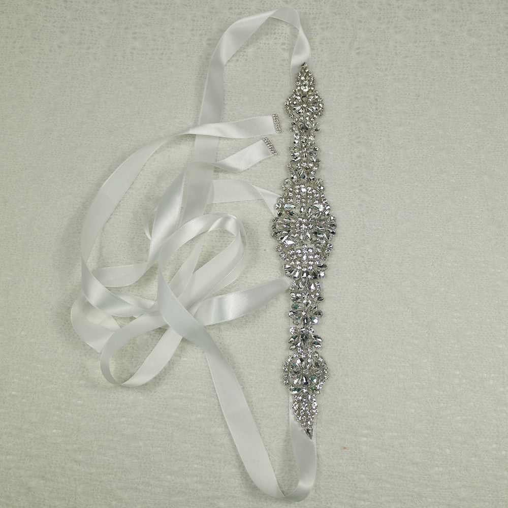 Crystal Rhinestone Maternity Belt for Photoshoot Maternity Photo Dress Accessories 270CM x 2CM - Don&Judy Newborn&Maternity photography props