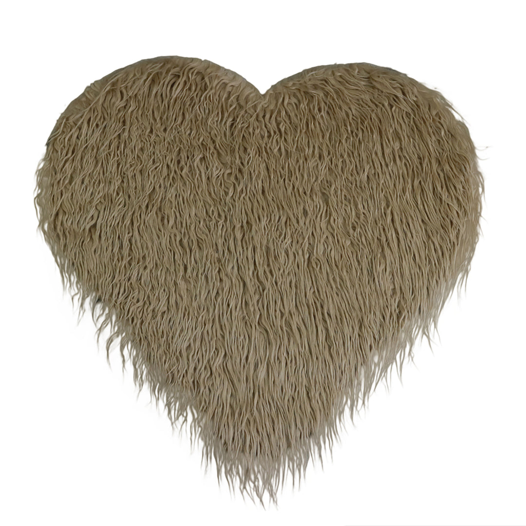 Sweet Heart Newborn Faux Fur Newborn Blanket for Photography Newborn Photo Prop - Don&Judy Newborn&Maternity photography props