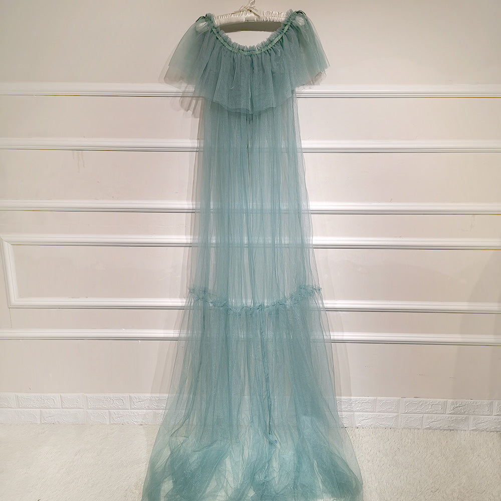 Dora Boob Tube Tulle Gown