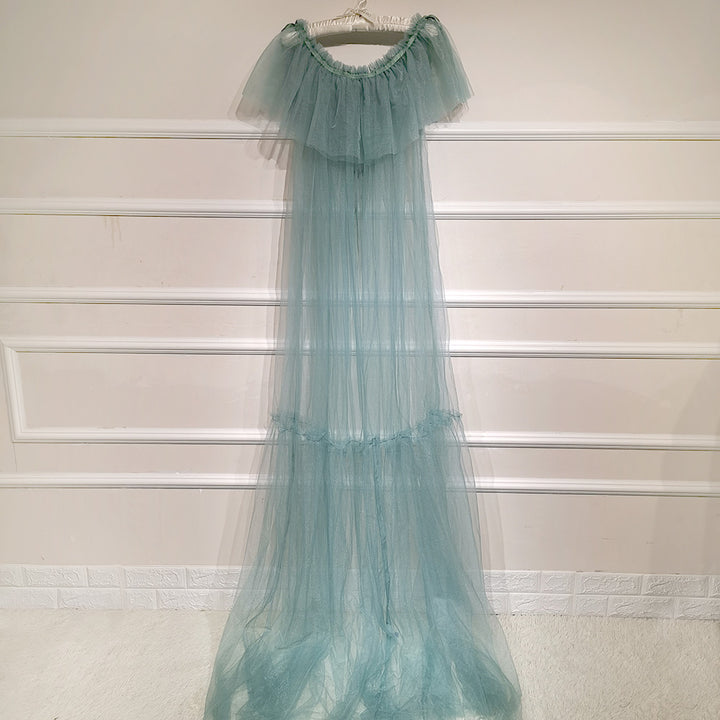 Dora Boob Tube Tulle Gown