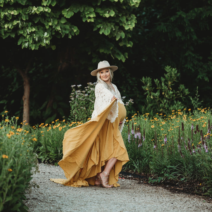 Ivy Boho Cotton Gown