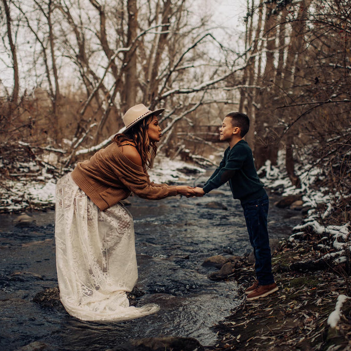 Agnes Skirt Cape Dress