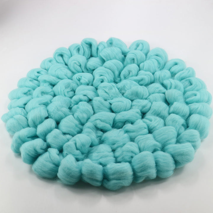 Hand Knit Chunky Wool Newborn Photo Blanket Newborn Blanket Backdrop Newborn Photo Props - Don&Judy Newborn&Maternity photography props