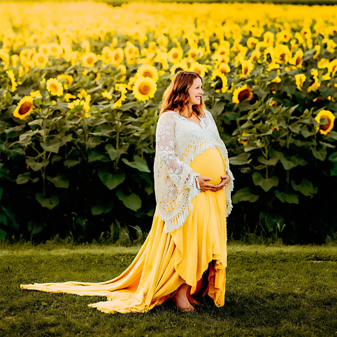 Ivy Boho Cotton Gown