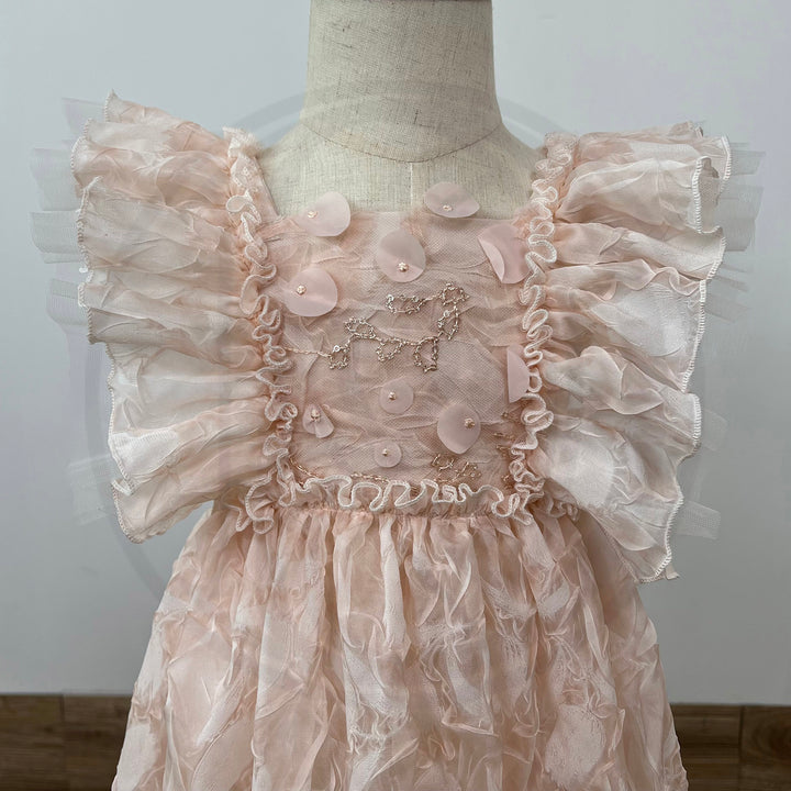 Judith White Little Girl Dress