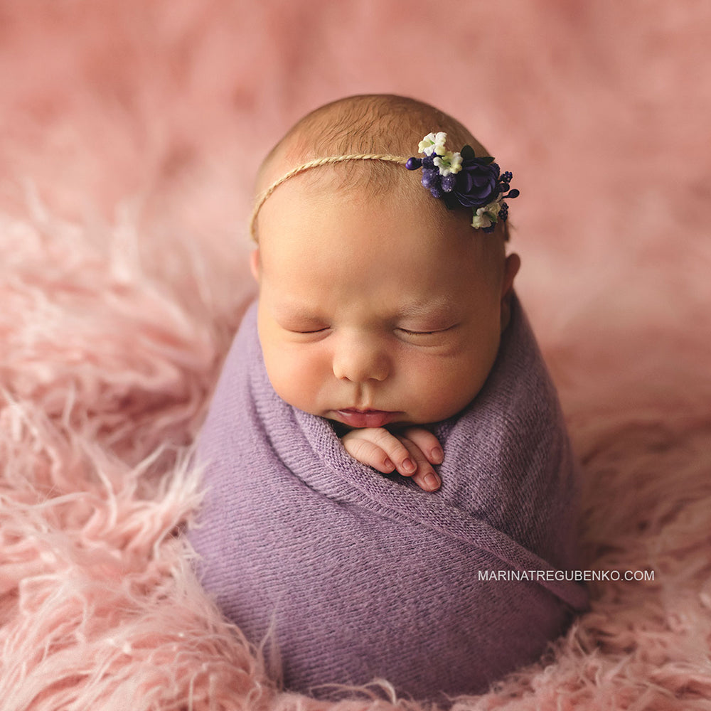 150x100cm Mongolia Faux Newborn Baby Blanket