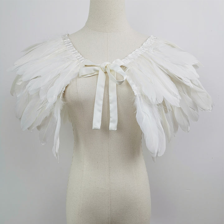 Freda Feather Cape
