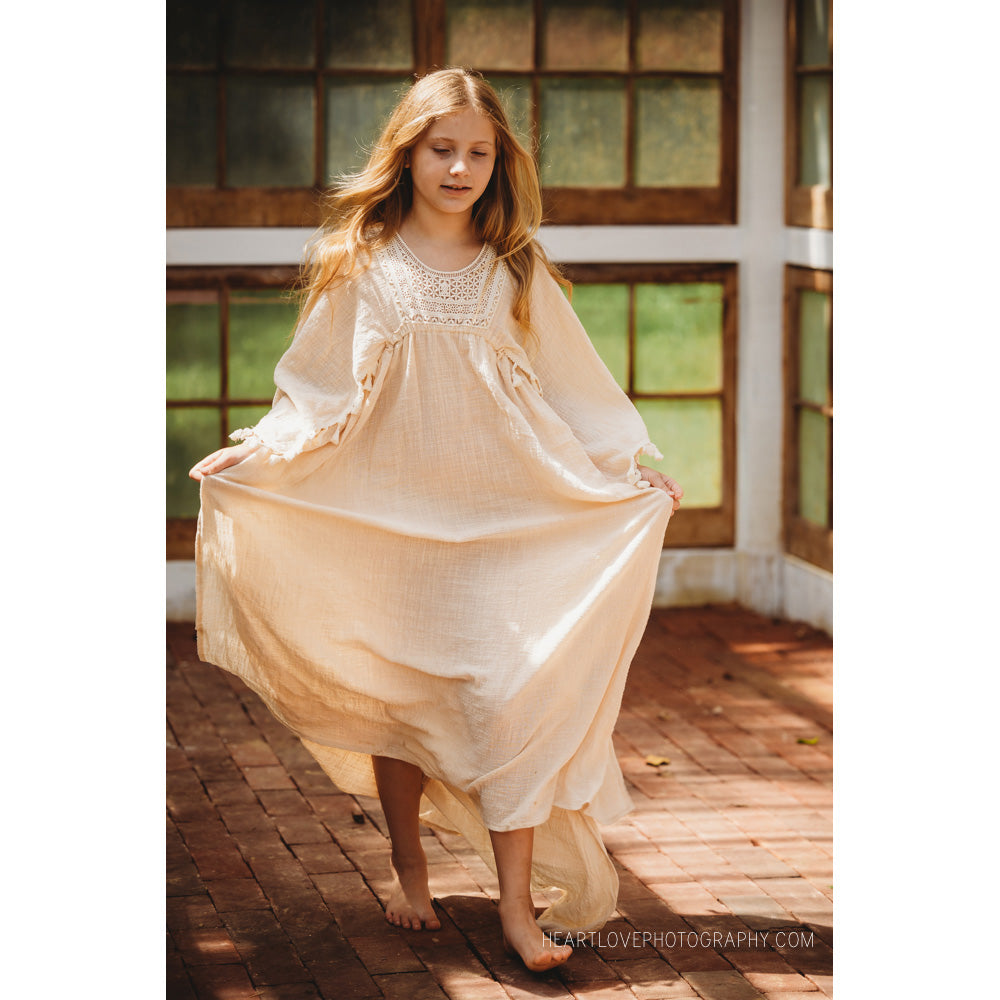 Jenny Cotton Little Girl Dress