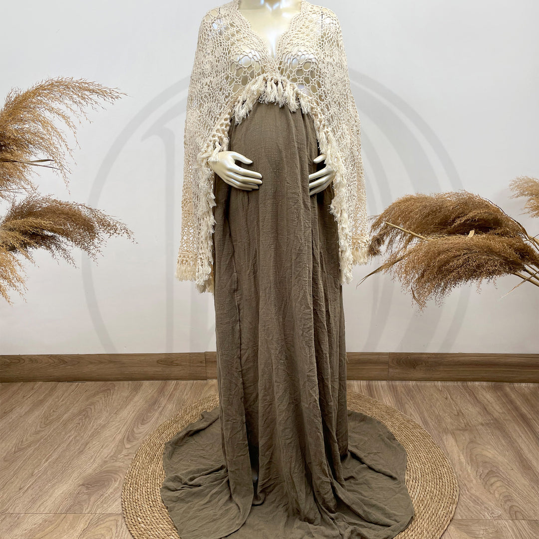 Hazel Boho Cotton Gown