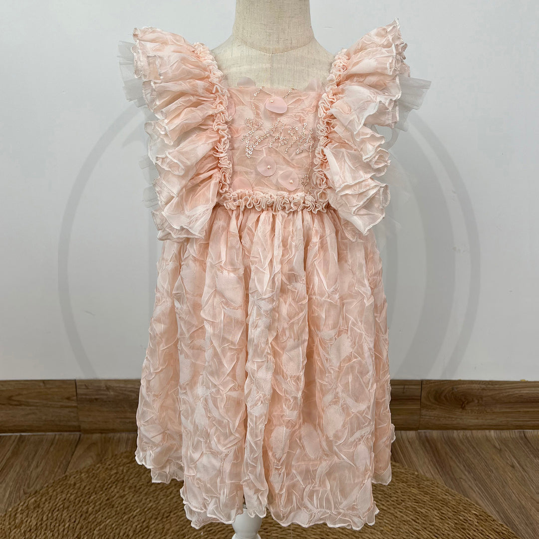 Judith White Little Girl Dress