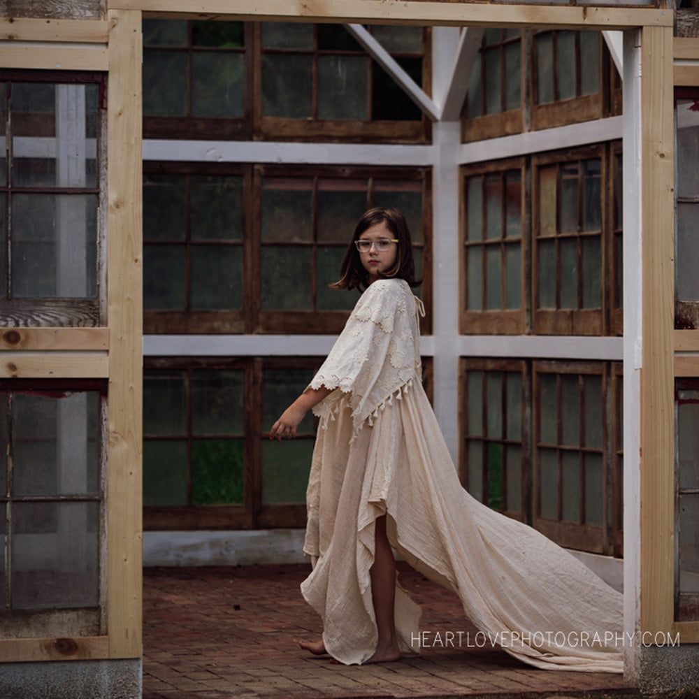 Jo Little Girl Boho Cotton Dress