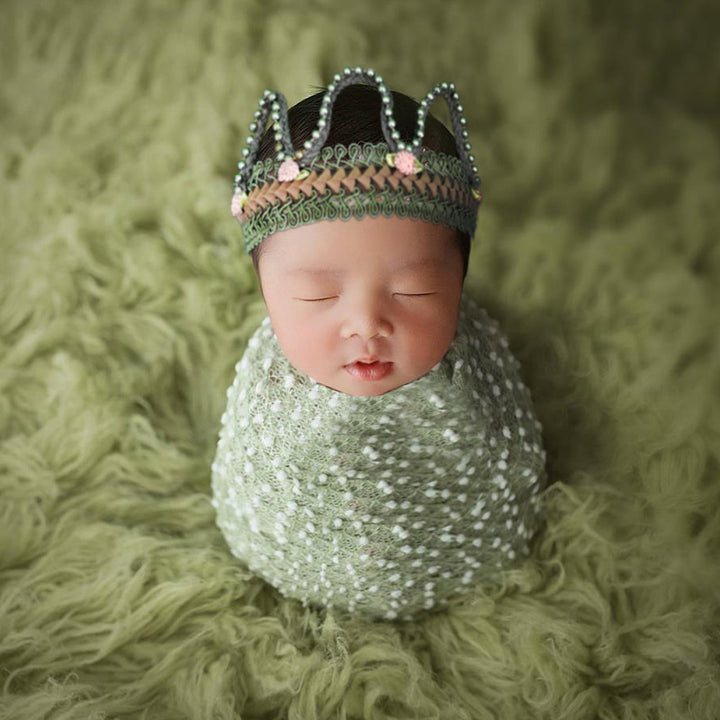 Newborn Knit Mini Ball 150x50 Wrap