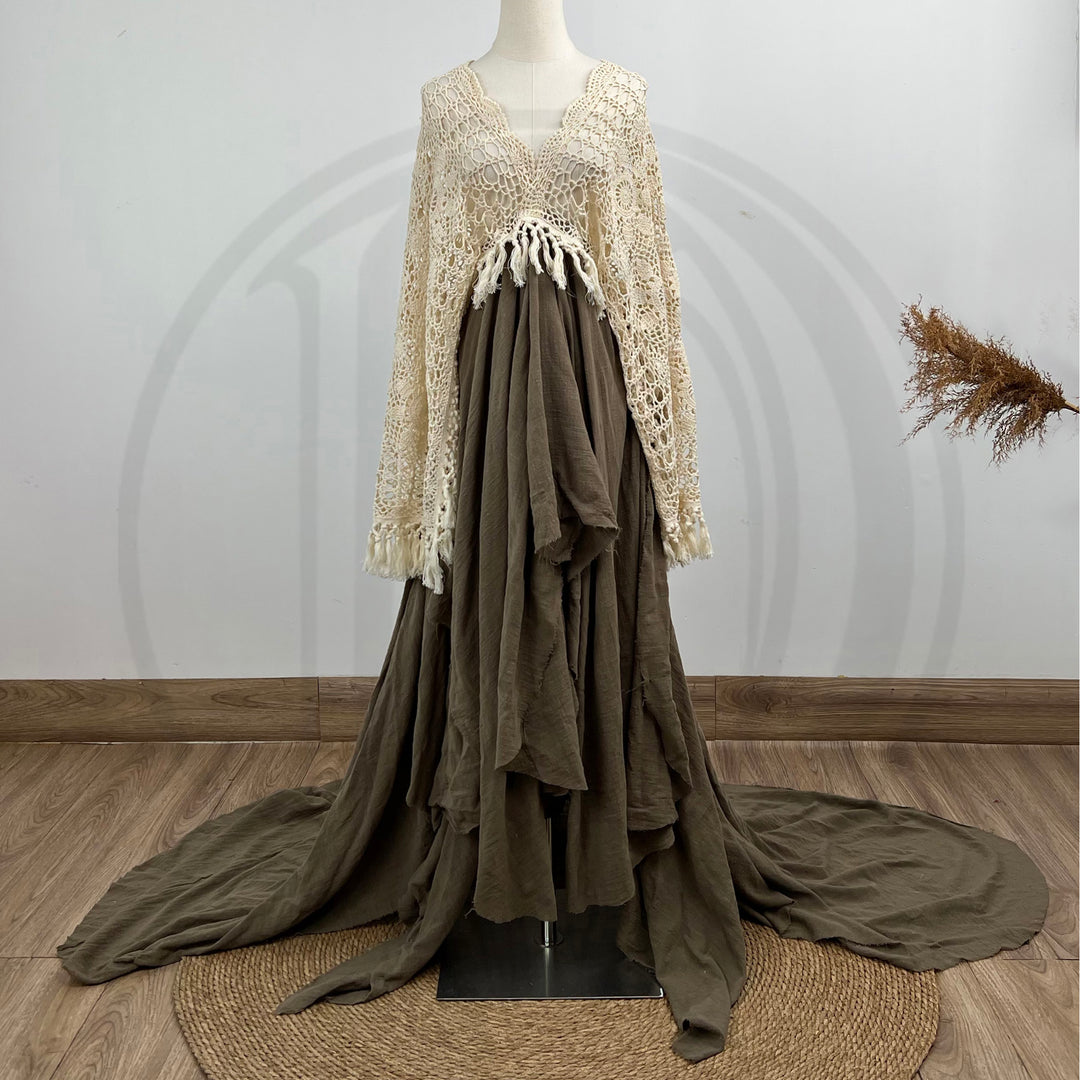 Ivy Boho Cotton Gown