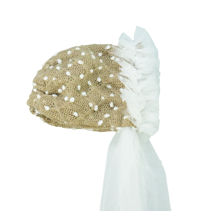 Newborn Floral Bonnet
