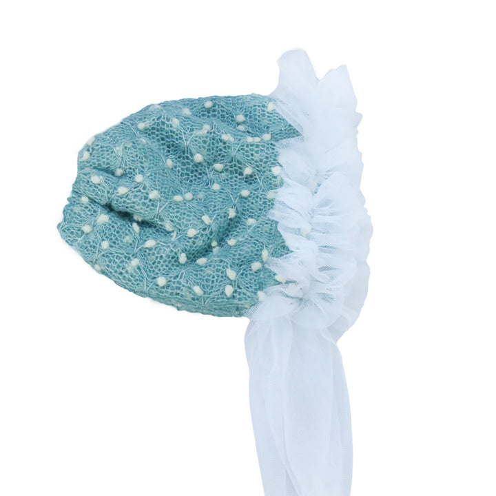 Newborn Floral Bonnet